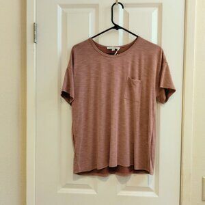 T-Shirt Rose Color Size L Never Worn with tags attached